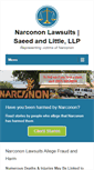 Mobile Screenshot of narcononlawsuits.com